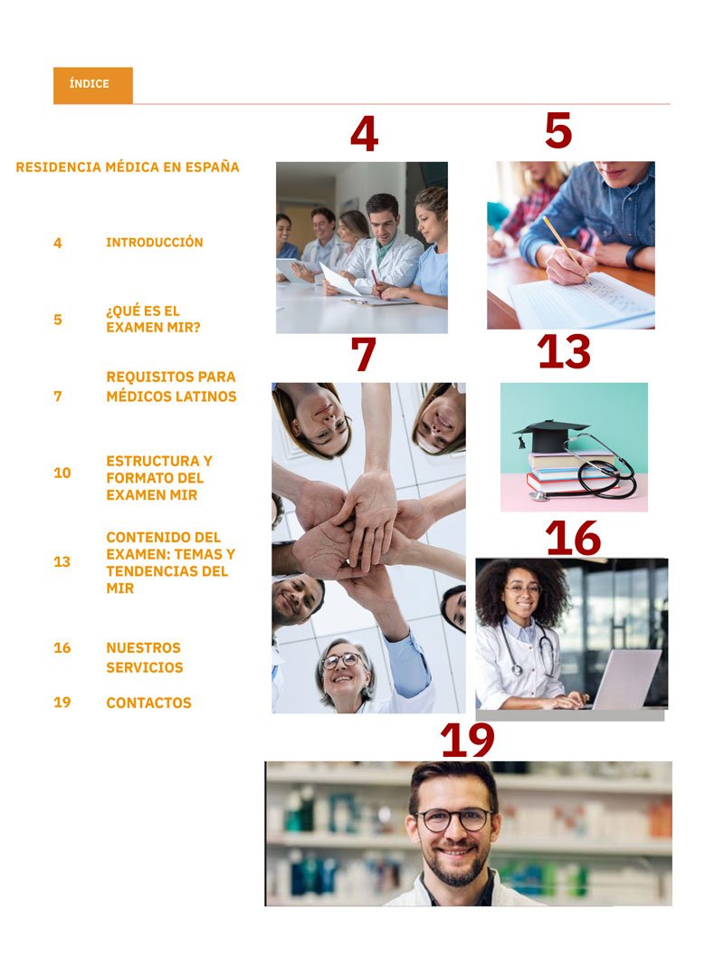 INDICE GUIA MIR