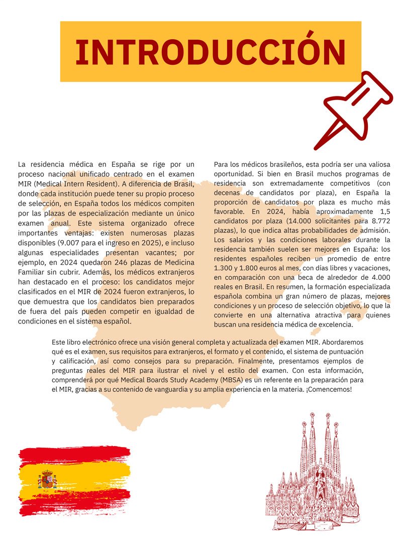 REQUISITOS MIR PARA EXTRANJEROS